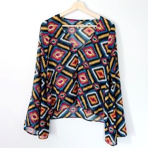 Show Me Your Mumu Sheer Sandee Top